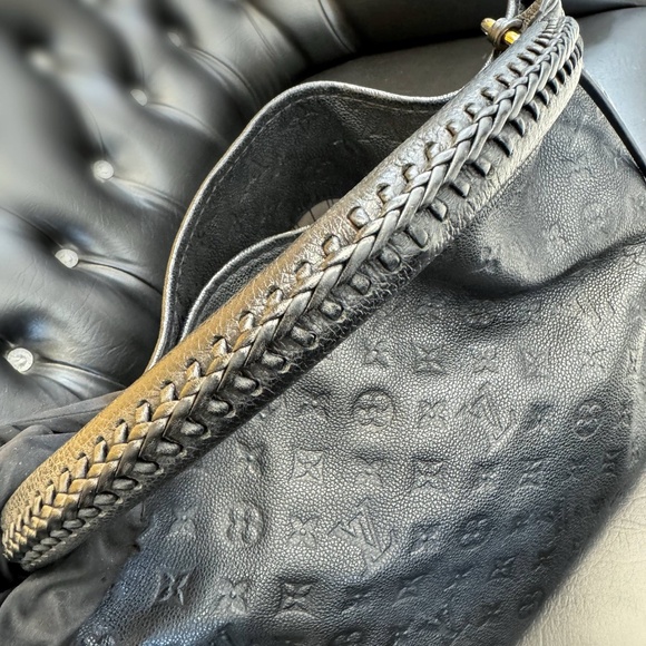 Louis Vuitton Empriente Artsy MM Navy blue leather handbag Mint - Picture 6 of 9